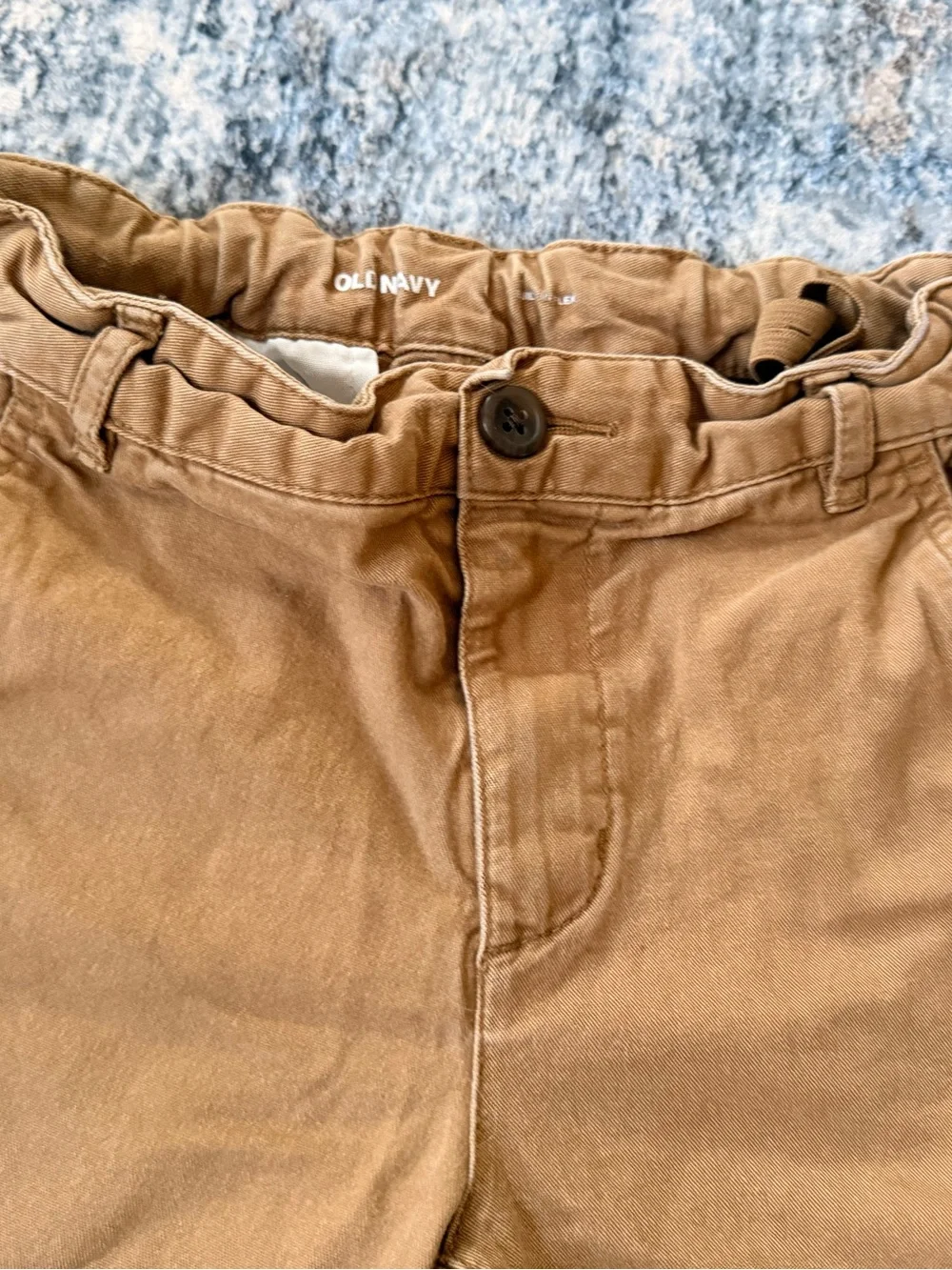 Old Navy Boys Tan Chino Shorts - Size 10